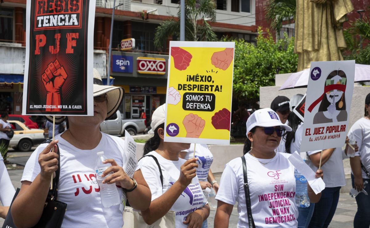 Una jueza otorgó una suspensión definitiva en contra de la reforma al Poder Judicial.