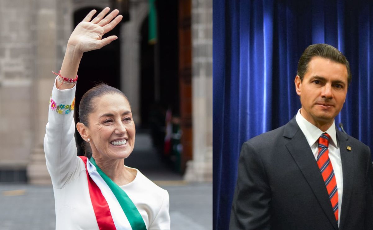 Enrique Peña Nieto le envió un mensaje a Claudia Sheinbaum.