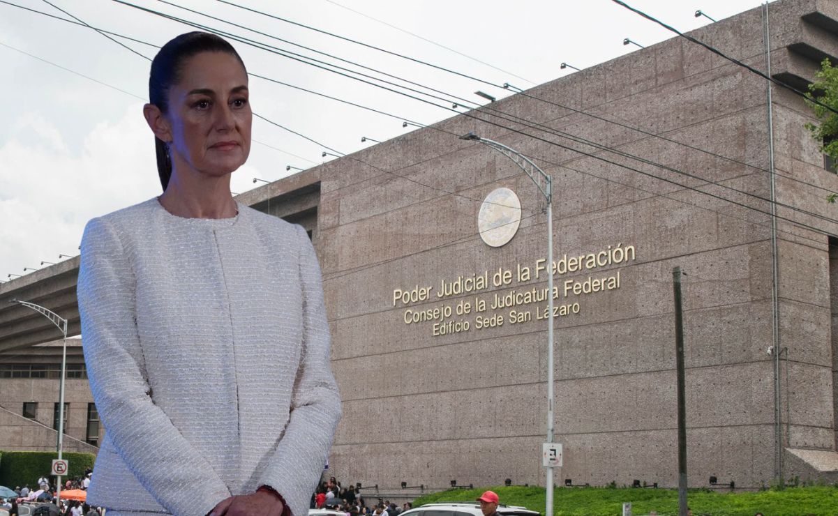 La presidenta Claudia Sheinbaum mantiene su postura a favor de la reforma al Poder Judicial.