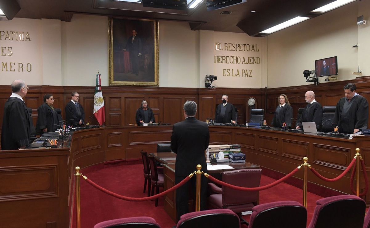 El pleno de la Suprema Corte de Justicia permitirá analizar las posturas en contra de la reforma judicial.