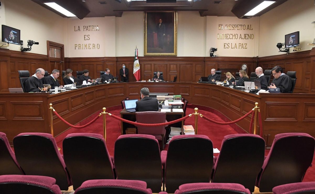 Las ministras y los ministros de la Suprema Corte de Justicia de la Nación aprobaron un proyecto de presupuesto para 2025.