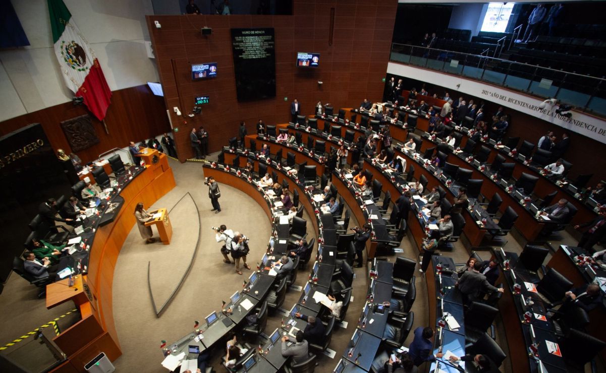 El Senado de la República aprobó en lo general la ley secundaria de la reforma judicial.