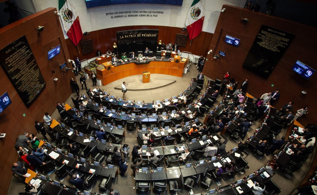 Las leyes secundarias de la reforma judicial serán analizadas en el Senado de la República.