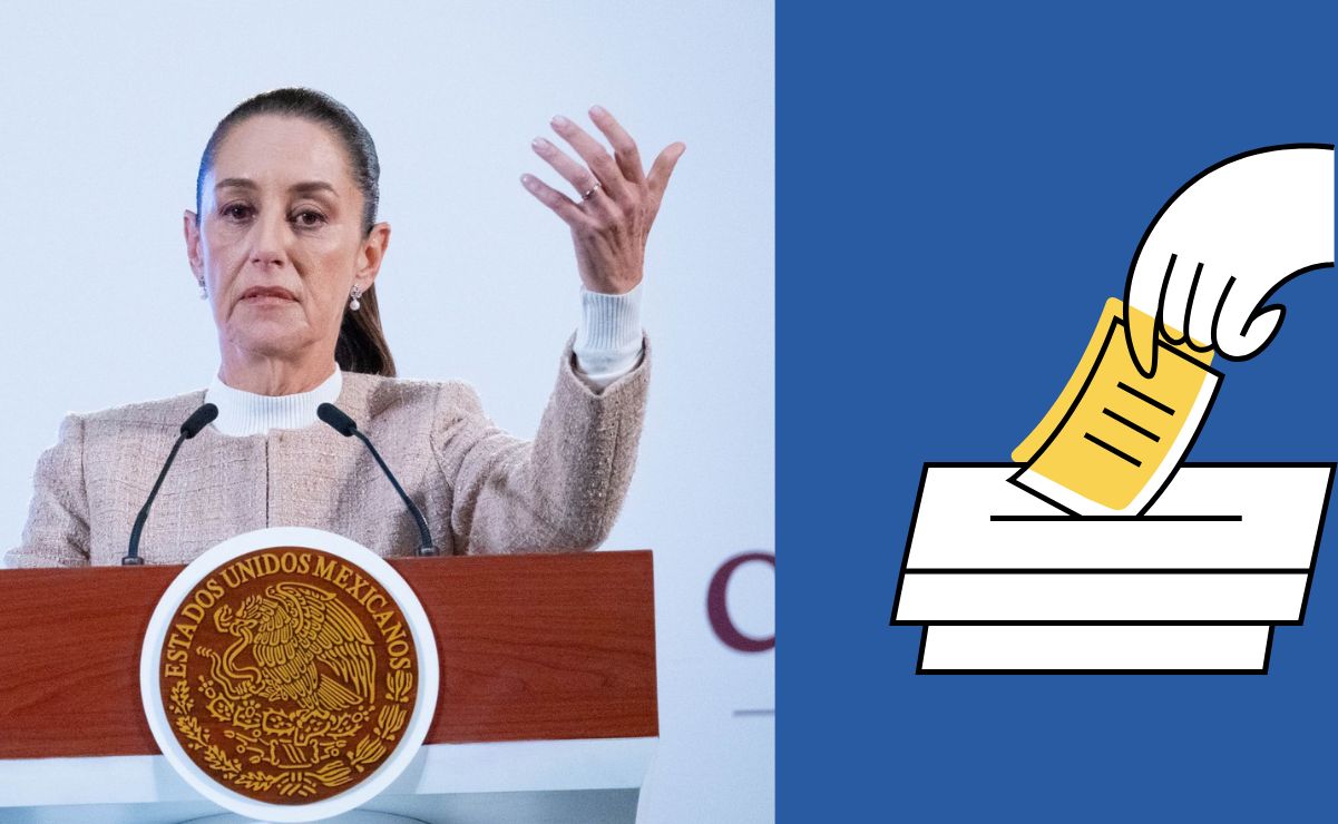 La presidenta Claudia Sheinbaum celebró la postura del Tribunal Electoral del Poder Judicial de la Federación (TEPJF).