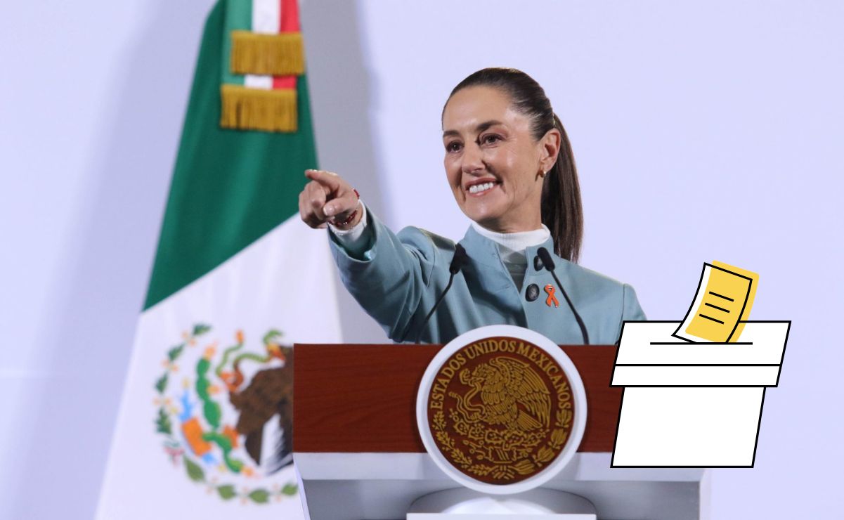 La presidenta Claudia Sheinbaum celebró el registro de aspirantes a las elecciones judiciales.