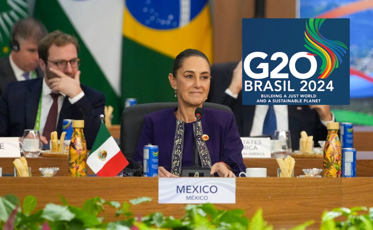 Claudia Sheinbaum presumió ante los líderes de la reunión del G20 la aprobación de la reforma al Poder Judicial.