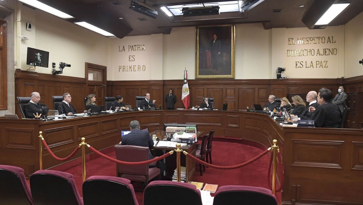 En el pleno de la Suprema Corte de Justicia de la Nación (SCJN) fue descartado el proyecto del ministro Juan Luis Alcántara que pretendía invalidar la reforma judicial.