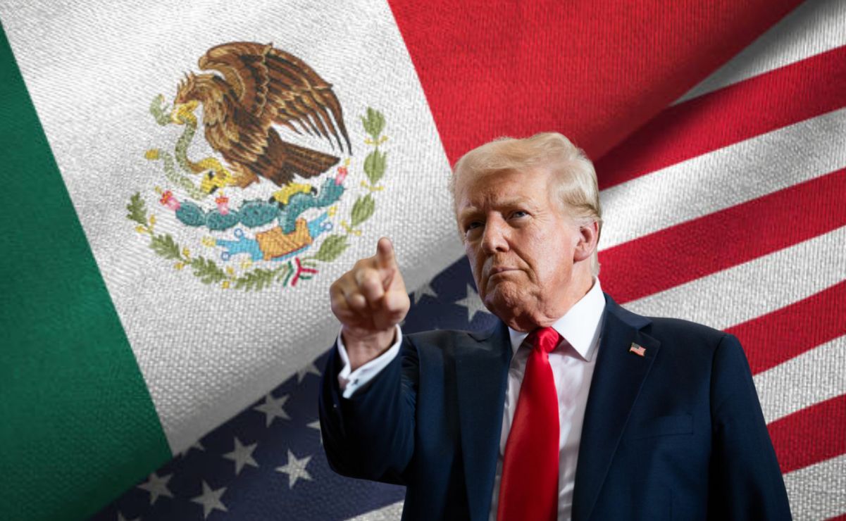 Donald Trump confirma los aranceles para México y Canadá.