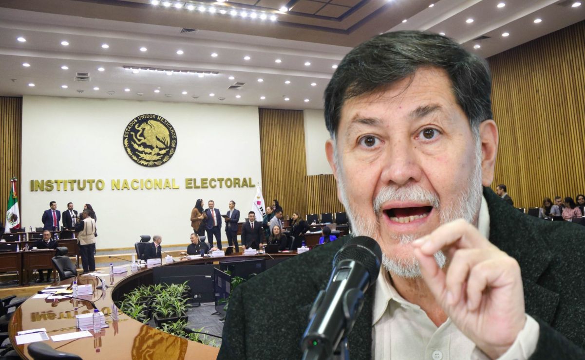 Gerardo Fernández Noroña respondió a las autoridades del INE.