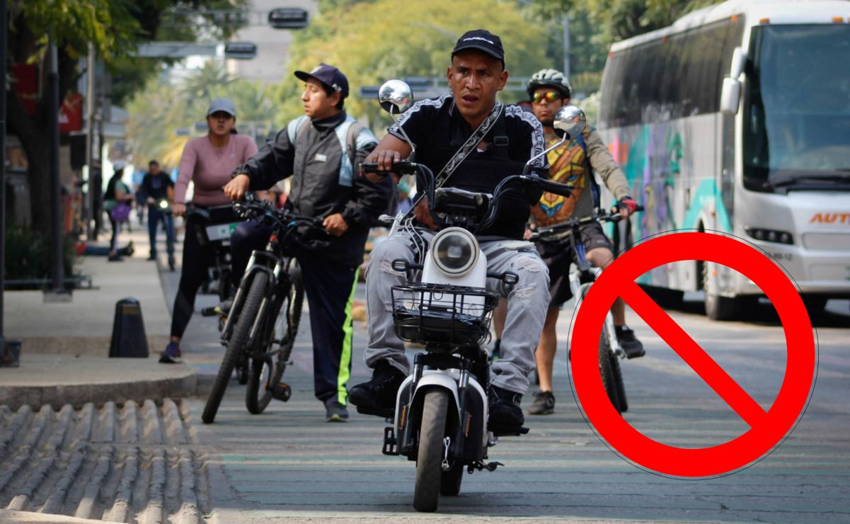 El Gobierno de la Ciudad de México plantea la posibilidad de establecer normas para regularizar el uso de bicicletas eléctricas.