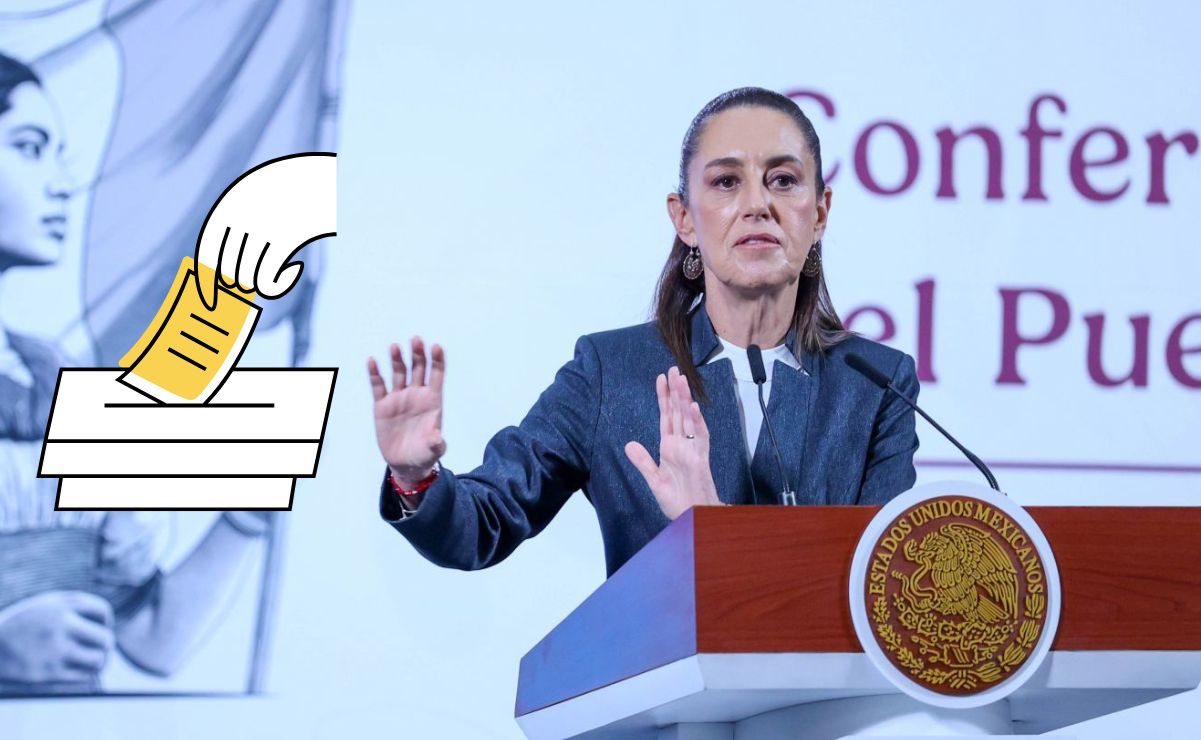 Claudia Sheinbaum abordó el tema de las elecciones judiciales.