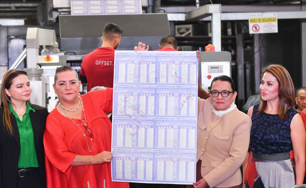 Existe una imposibilidad de detener la impresión de boletas del INE.