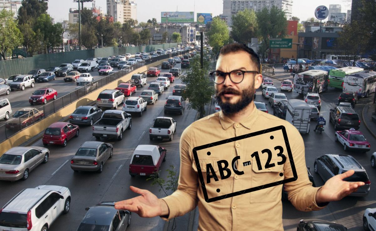 Al portar placas de otros estados podrían surgir problemáticas legales.