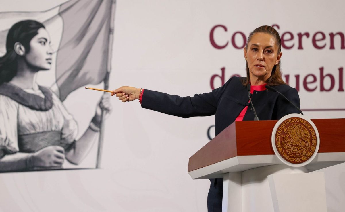 La presidenta Claudia Sheinbaum aclaró que en ningún momento recibió una notificación tal como se establece en el marco de la ley.