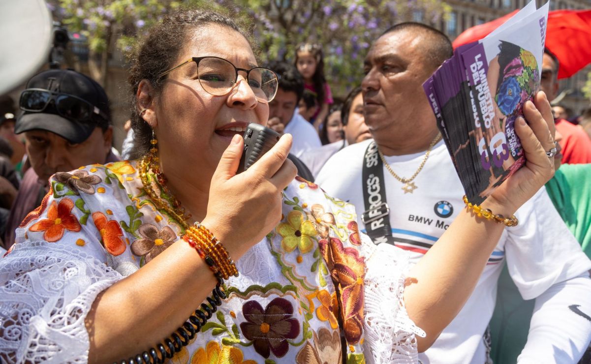 a resolución negativa del IMPI se debe a que el registro de la marca “Ministra del Pueblo” infringe en la Ley Federal de Propiedad Industrial.