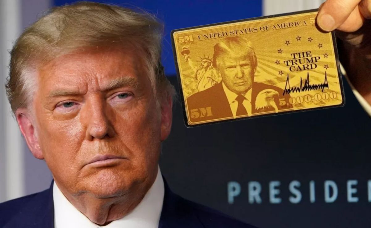 La primera persona en adquirir la visa dorada es Donald Trump.