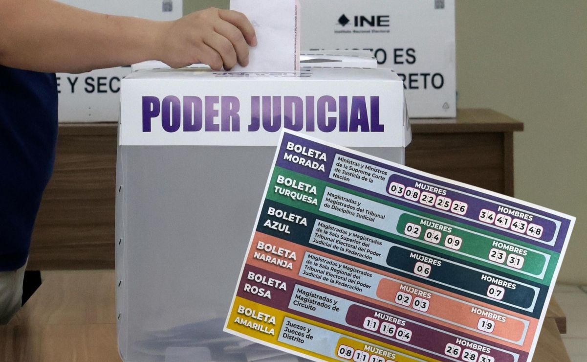 El INE ha reconocido la circulación de los materiales de acordeones para las elecciones judiciales.