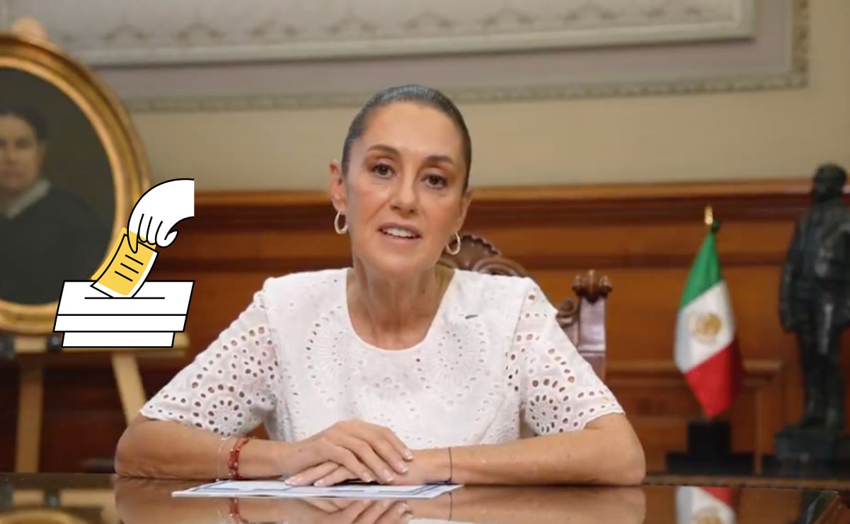 Claudia Sheinbaum Pardo hizo un llamado a la ciudadanía para acudir a las urnas este domingo 1 de junio.