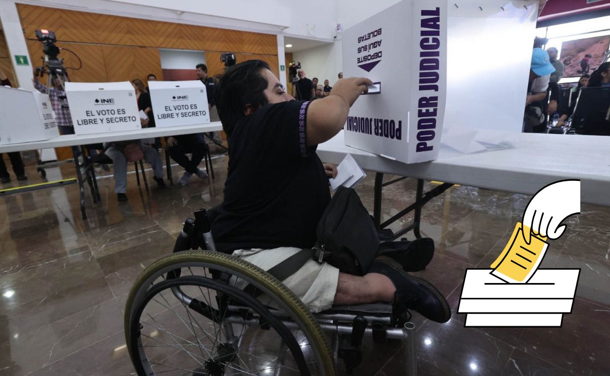 En el simulacro del INE las personas con discapacidad tardaron entre 6 minutos y hasta 18 minutos.