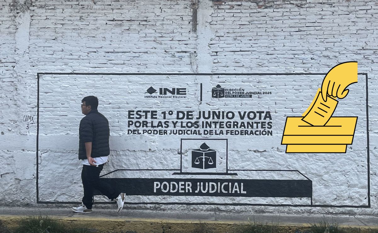 Las y los votantes recibirán seis boletas federales en las elecciones judiciales.