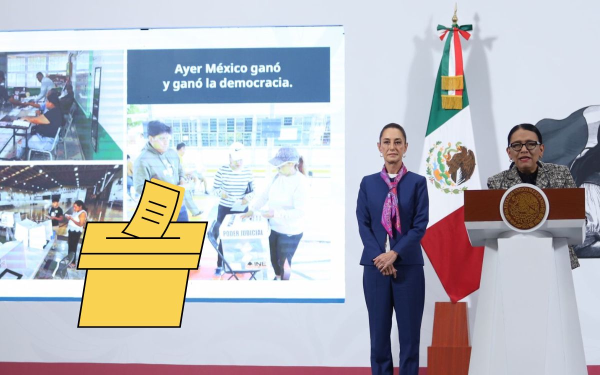 La secretaria comparó los niveles de participación con ejercicios anteriores.