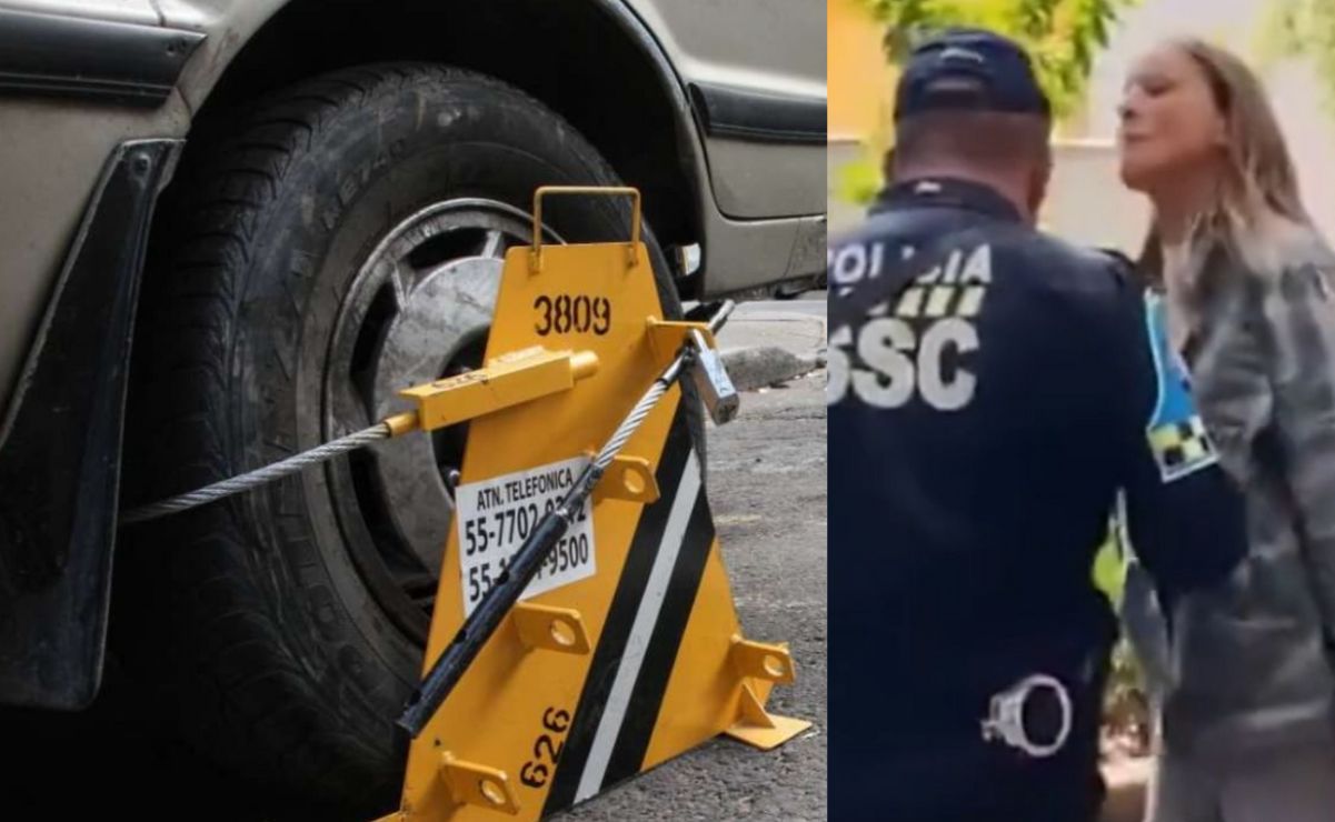 La mujer dejó su vehículo en un lugar prohibido y no se encontraba presente al momento de la infracción.