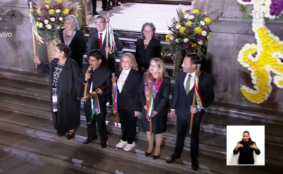 Aguilar Ortiz explicó que esta acción forma parte del programa de actividades de la instalación de la nueva Corte.