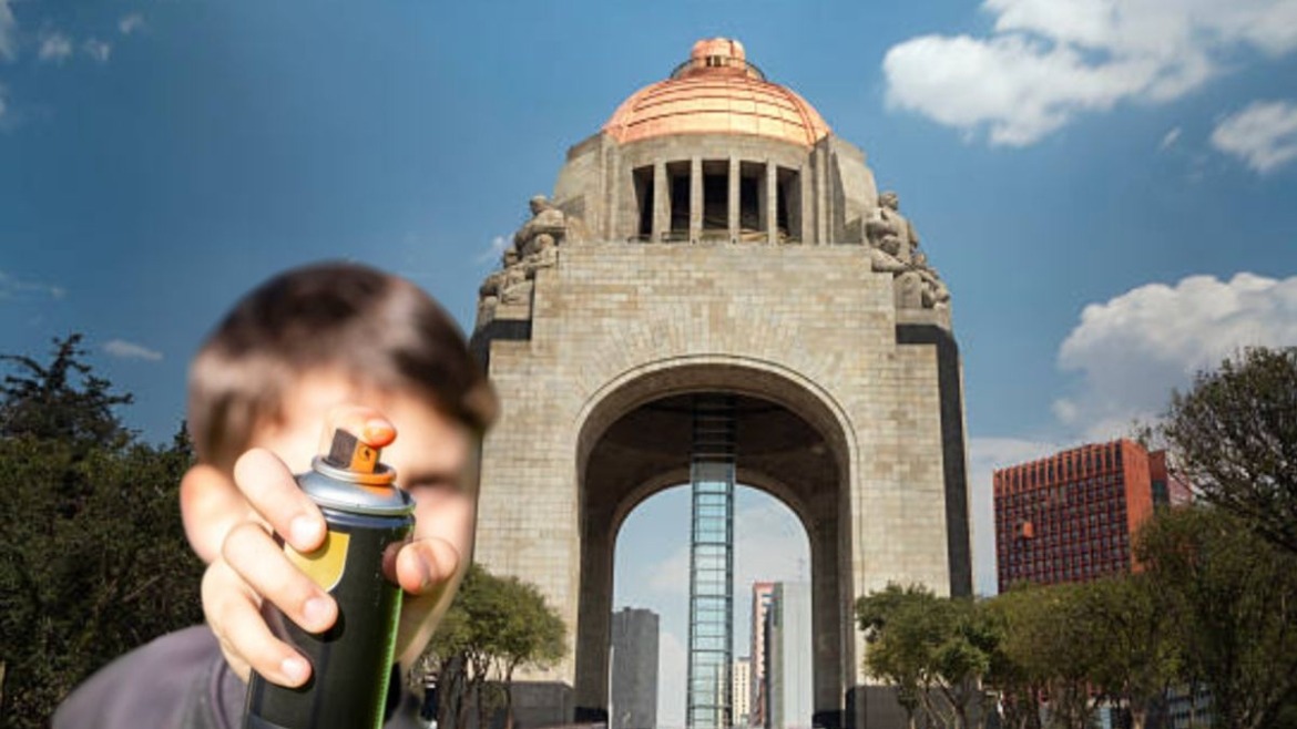 Las sanciones no se limitan a quienes rayan o deterioran un edificio.