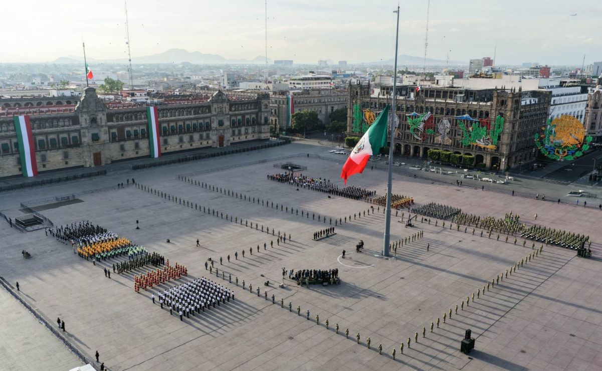 El acto no es meramente protocolario. Tiene sustento en la Ley sobre el Escudo, la Bandera y el Himno Nacionales.