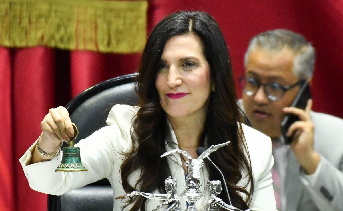 La presidenta de la Mesa Directiva garantizó que durante su gestión habrá apertura y respeto a la voz de todos los legisladores.