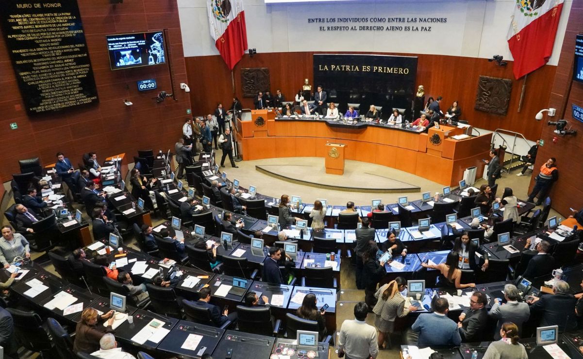 El Senado de la República consumó la aprobación de la reforma a la Ley de Amparo.