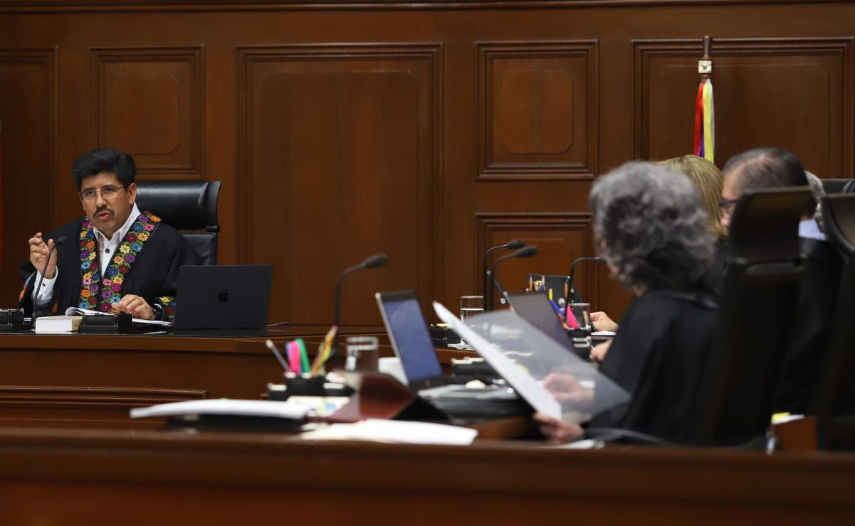 La Corte recibió a un grupo de jubilados del Instituto Mexicano del Seguro Social (IMSS).