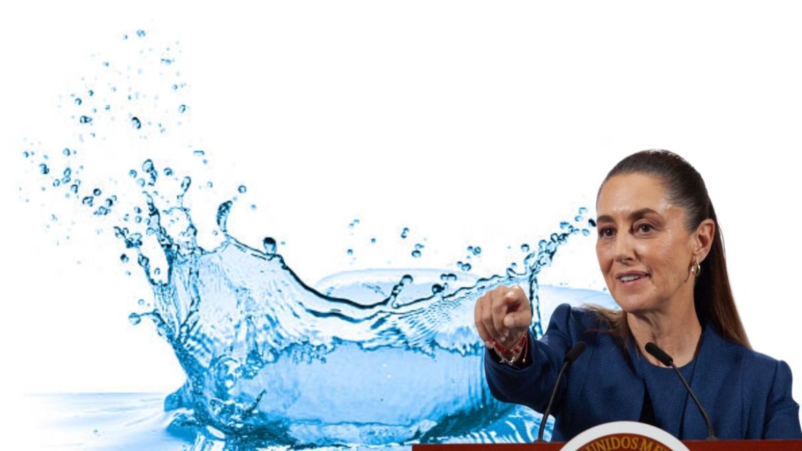 Sheinbaum recordó que la Ley de Aguas fue modificada hace más de tres décadas.
