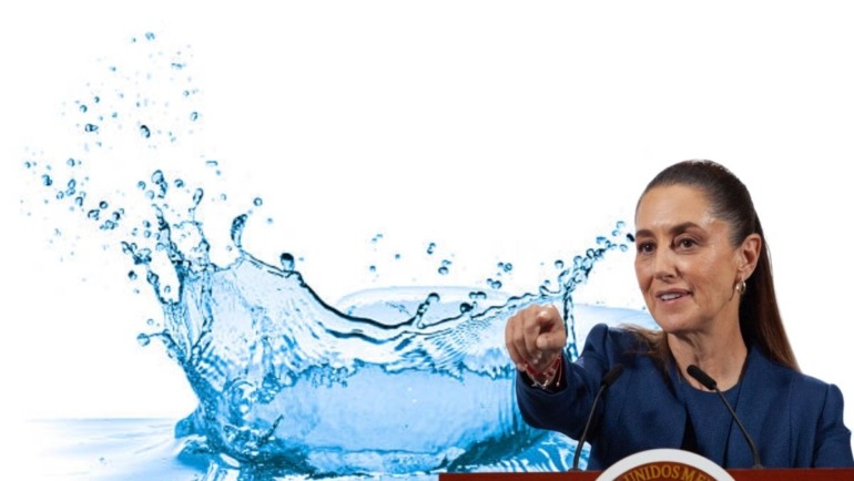Sheinbaum recordó que la Ley de Aguas fue modificada hace más de tres décadas.